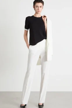 Maglia a maniche corte - Nero Bianco