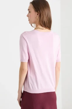 Maglia a maniche corte - Rosa