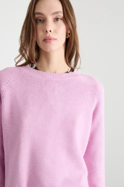 Maglia a punto links - Rosa