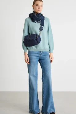 Maglia a punto links - Verde Acqua