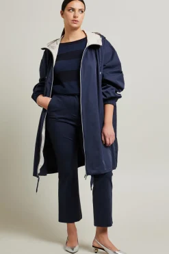 Maglia a righe - Blu