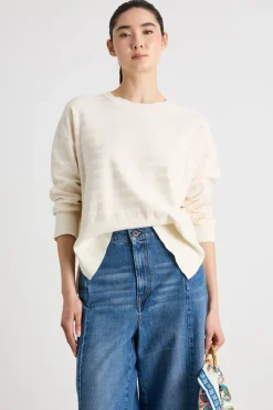 Maglia bouclé - Bianco