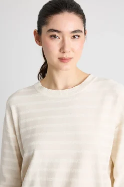 Maglia bouclé - Bianco