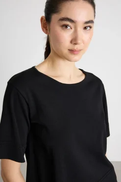 Maglia boxy - Nero