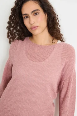 Maglia boxy - Rosa