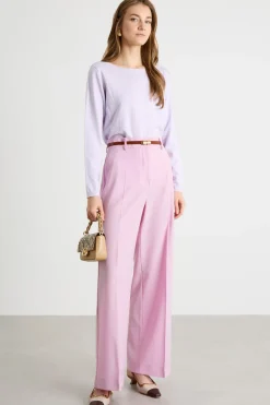 Maglia con nodi - Lilla