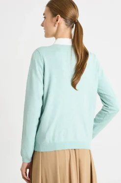Maglia con nodi - Verde