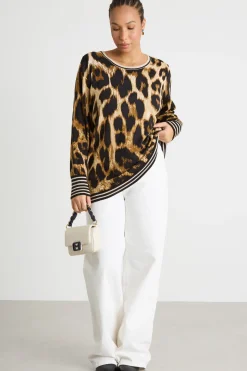 Maglia con stampa - Animalier