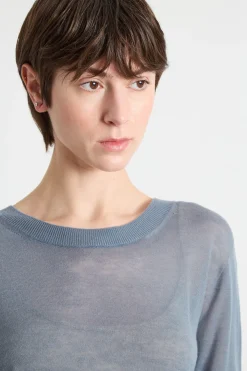 Maglia con top abbinato - Azzurro