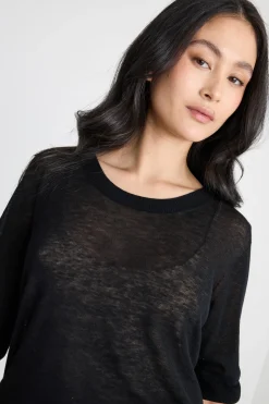 Maglia con top abbinato - Nero