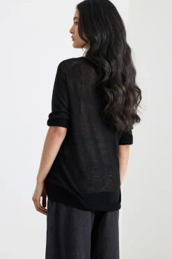 Maglia con top abbinato - Nero