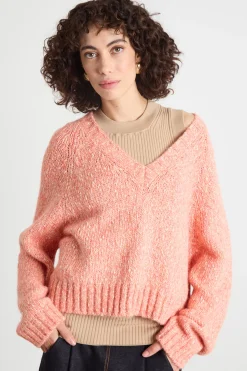 Maglia crop - Rosa