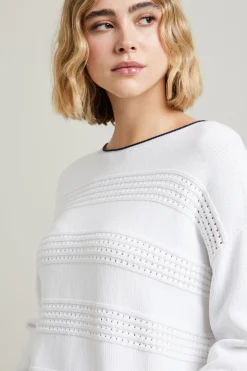 Maglia di cotone - Bianco