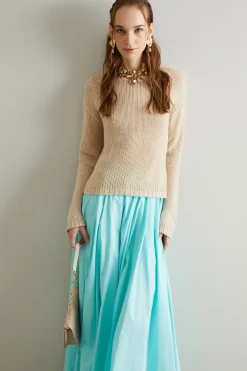 Maglia in cashmere - Beige