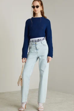 Maglia in cashmere - Blu