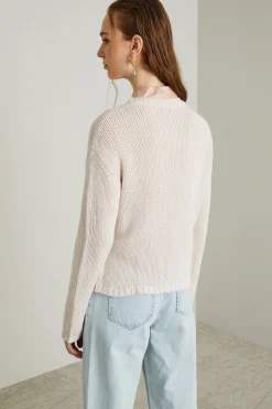 Maglia in cashmere - Rosa Chiaro