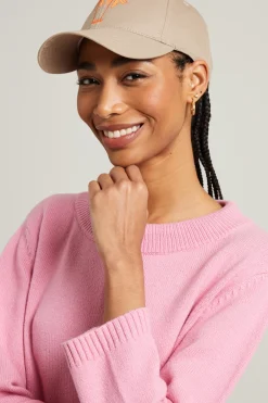 Maglia in cotone con coulisse - Rosa