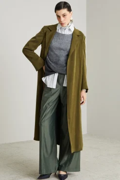 Maglia in filato di lino - Grigio