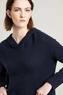 Maglia in lana e cachemire - Blu Notte