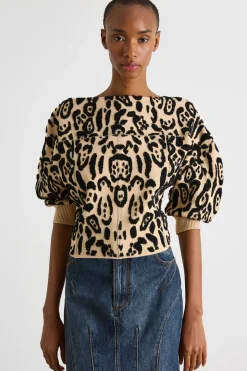 Maglia jacquard animalier - Animalier