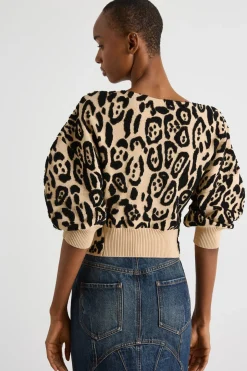 Maglia jacquard animalier - Animalier