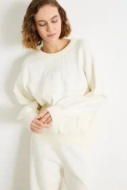 Maglia jacquard - Bianco