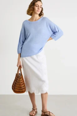 Maglia oversize - Azzurro