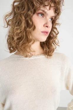 Maglia oversize - Bianco