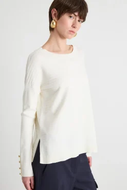 Maglia oversize - Bianco