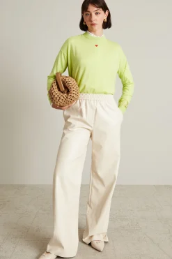 Maglia over - Verde Fluo