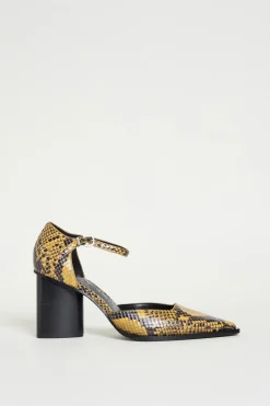 Mary Jane in pelle stampa pitone - Animalier