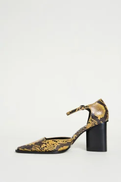 Mary Jane in pelle stampa pitone - Animalier