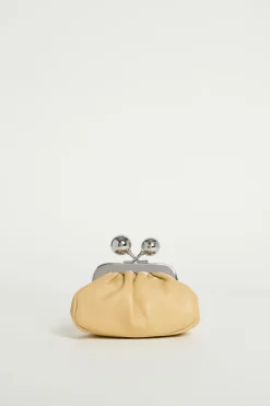 Mini borsa in pelle - Giallo