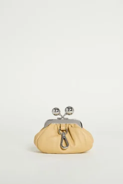 Mini borsa in pelle - Giallo