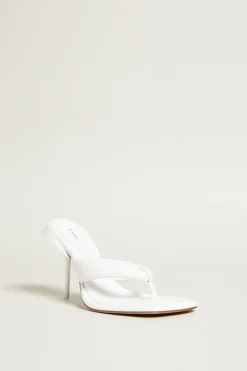 Mule con tacco - Bianco