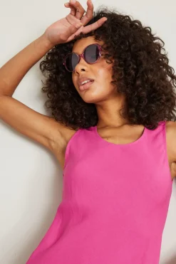 Occhiali tondi - Rosa