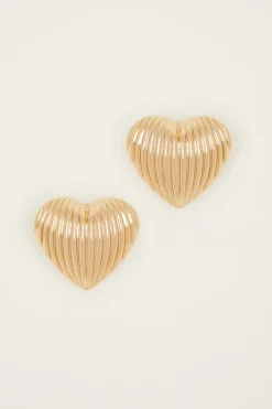 Orecchini a cuore - Oro