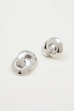 Orecchini a doppio anello - Argento