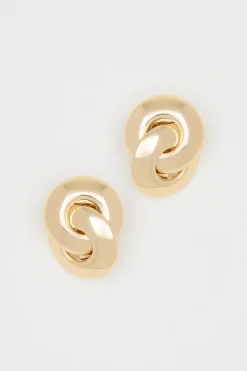 Orecchini a doppio anello - Oro