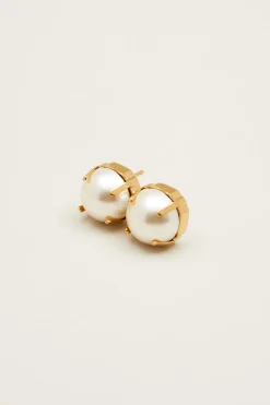Orecchini con perle - Oro Bianco
