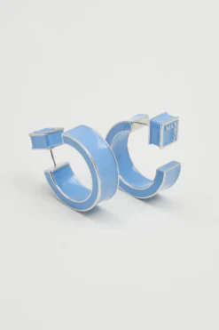 Orecchini smaltati - Azzurro