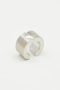 Orecchino con cut-out - Argento