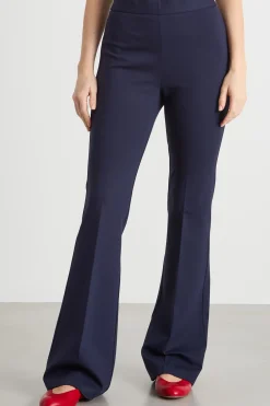 Pantalone aderente in jersey - Blu