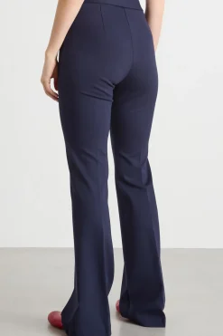 Pantalone aderente in jersey - Blu