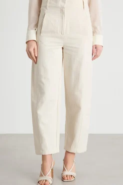 Pantalone ampio - Bianco