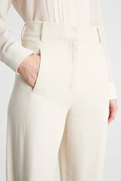 Pantalone ampio - Bianco