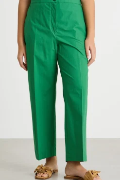 Pantalone ampio con tasche - Verde