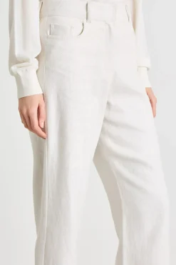 Pantalone ampio e dritto - Bianco