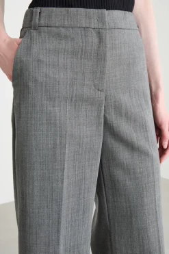 Pantalone ampio e dritto - Grigio
