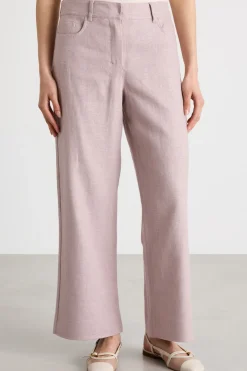 Pantalone ampio e dritto - Rosa